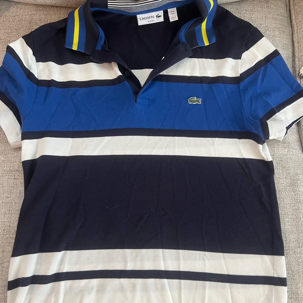 Men’s Lacoste button down shirt M